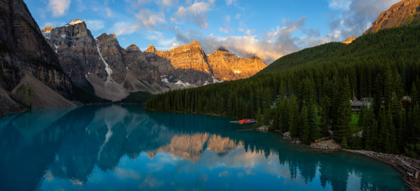 istock Moraine Lake during Sunrise 1170527420