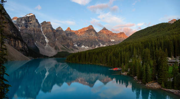 istock Moraine Lake during Sunrise 1170527472