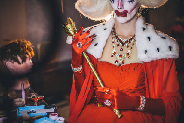 istock Pretty Drag Queen in dress 1170532484