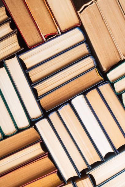 istock Collection of old books in library 1170533098