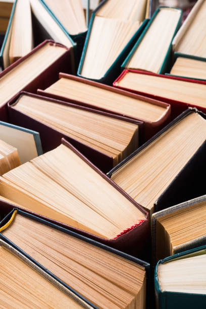 istock Collection of old books in library 1170533110