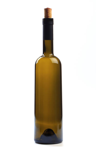 istock empty bottle of wine isolated on a white background 1170533291