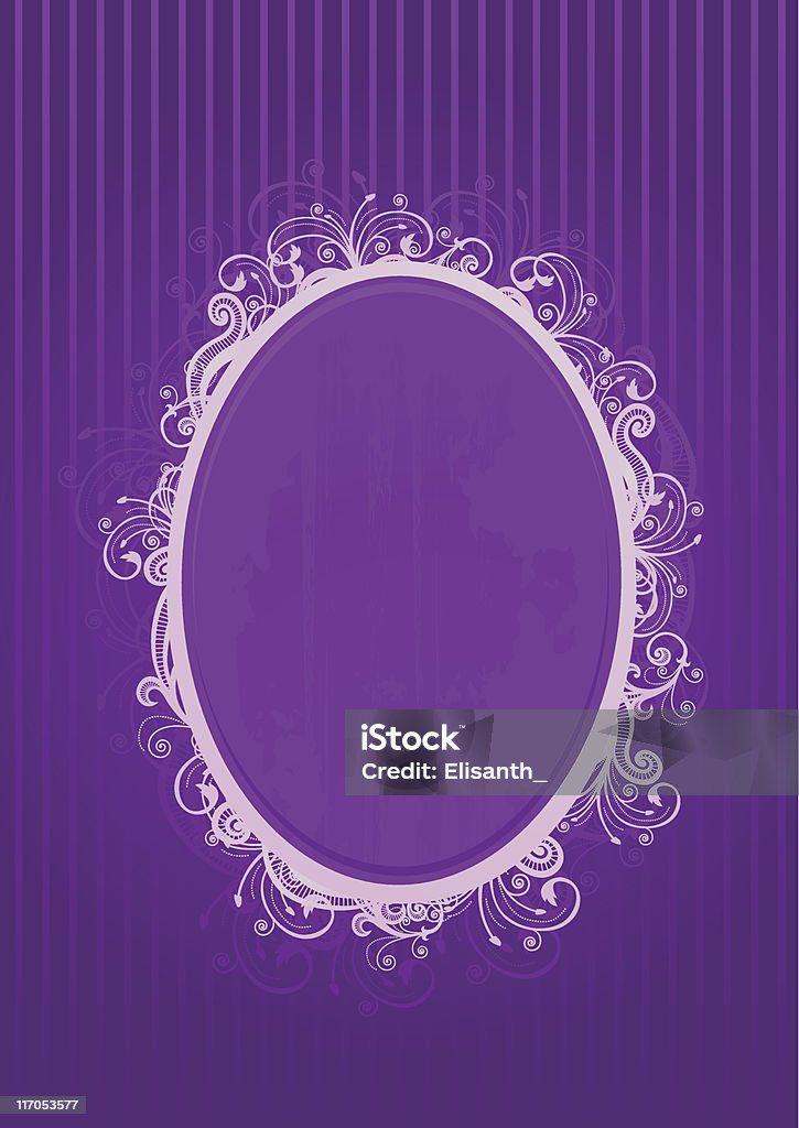 Ilustracja wektorowa z Rama violet - Grafika wektorowa royalty-free (Elipsa)