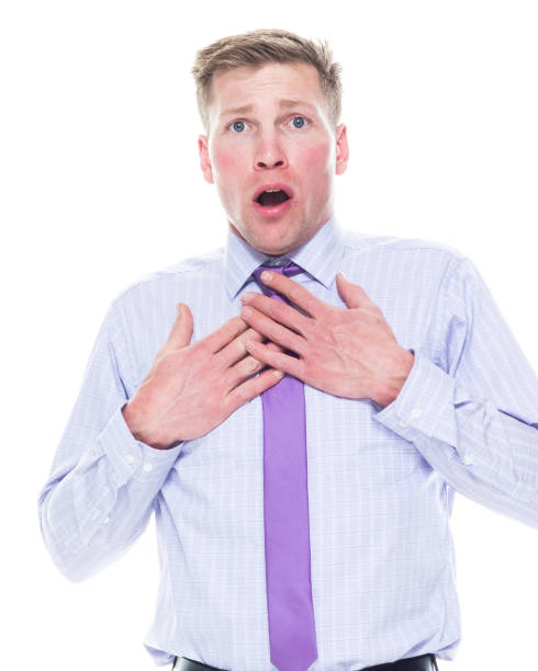 istock Attractive young businessman - shock 1170538202