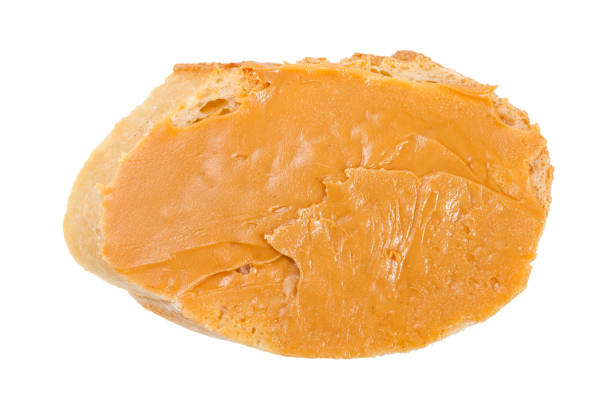 istock open sandwich with fresh bread and peanut butter 1170538485