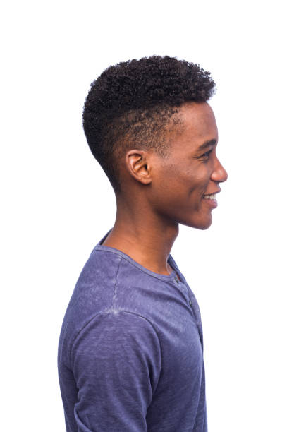 istock Profile view of cheerful young man 1170541984