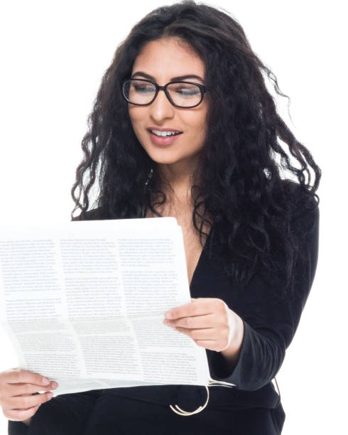 istock Attractive latino busineswoman is holding documents 1170542349