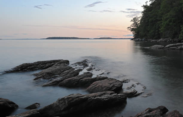istock Wolfe Neck State Park, Freeport, Maine, before sunset 1170545860