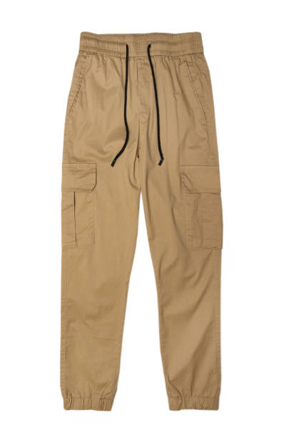 istock Sports pants with pockets on the sides isolated on white background 1170549384
