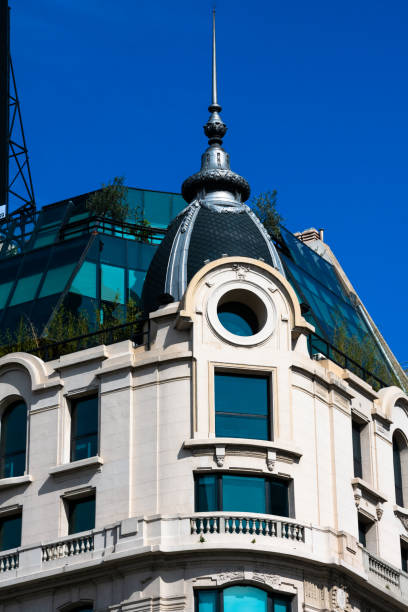 Old building facade on July 9 Avenue
