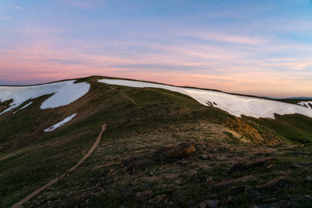 der continental divide trail - continental divide trail stock-fotos und bilder