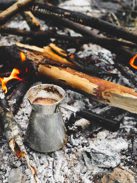 istock Coffee Turk Metal in the flames 1170554711