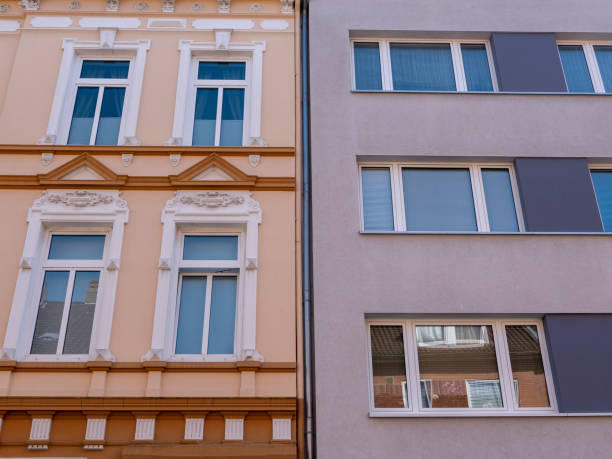 istock Facade of a modern residential building 1170556089