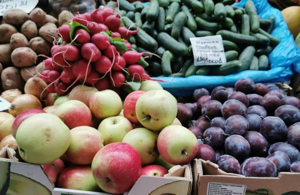 istock vegetables and fruit on the Russian market 1170559046