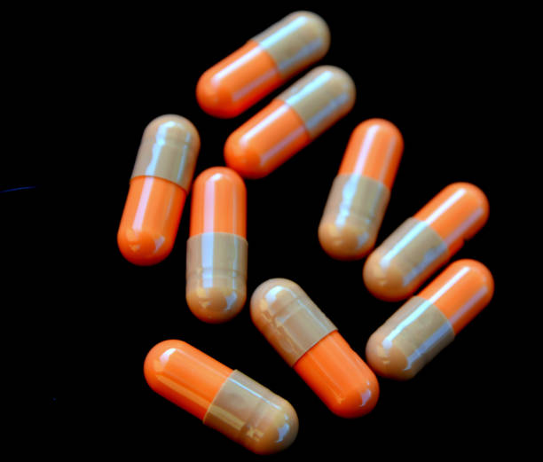 analgésicos opiod fuertes adictivos - morfina medicamento fotos fotografías e imágenes de stock