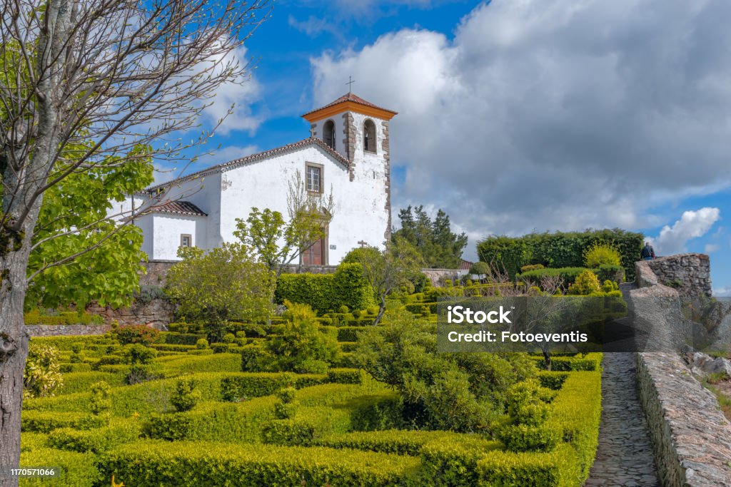 Church of Santa Maria in Marvao, Alentejo, Portugal Alentejo Stock Photo
