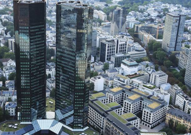 istock Cityscape . Skyscrapers in Frankfurt 1170574786