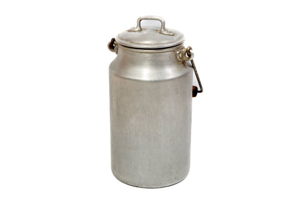 istock retro aluminium milk can 1170579499