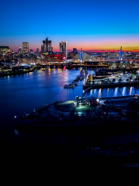 istock Charlestown Navy Yard Boston, Ma at sunset 1170584074