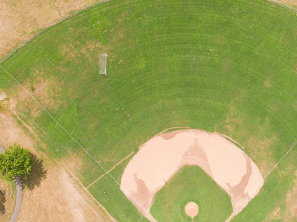 istock baseball playing field, shot from a high point, shot from a height 1170586849