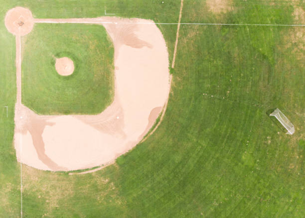 istock baseball playing field, shot from a high point, shot from a height 1170587178
