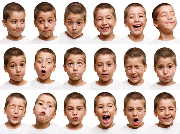 The thousand expressions of a child!