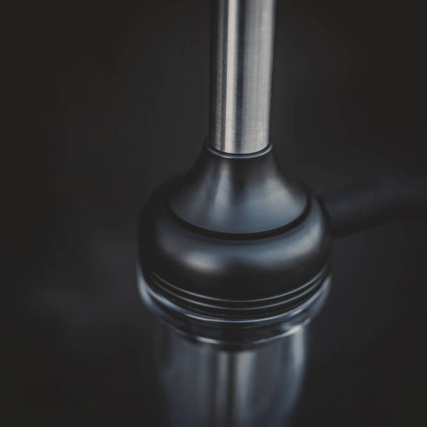 istock part of the hookah, modern design, on a gray background. 1170598996