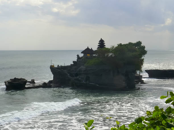 istock high angle afternoon view of tanah lot temple 1170599111