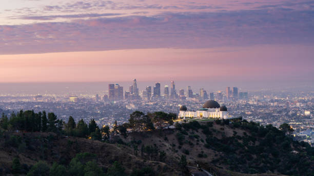 istock Majestic Los Angeles Sunrise over Griffith Park Observatory 1170600880