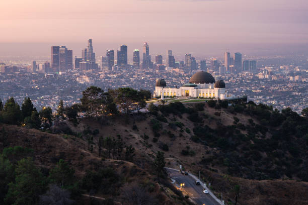 istock A Pink Sunrise in Los Angeles 1170600883