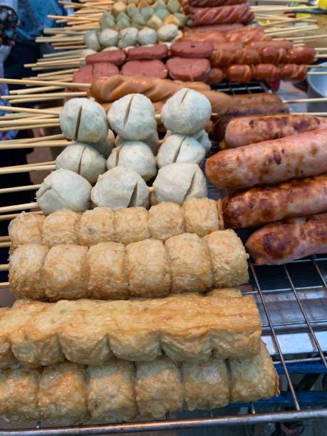 istock Thai street food barbecue 1170617626