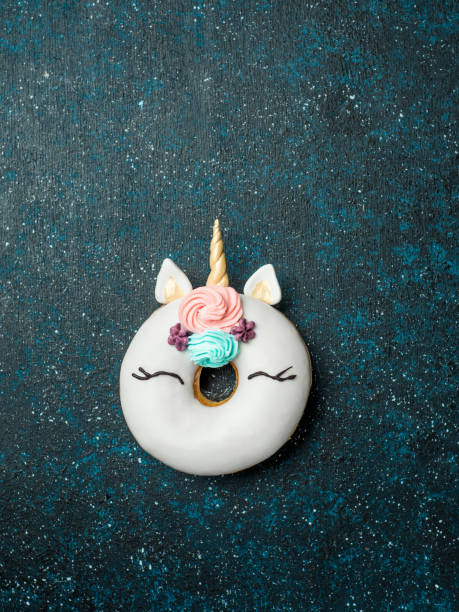 istock Unicorn donut with copy space 1170621745