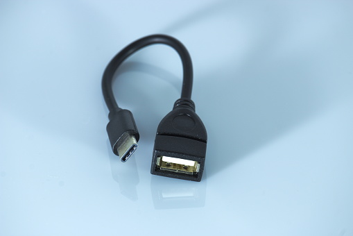 Micro USB-C Male USB Female OTG Adapting Cable