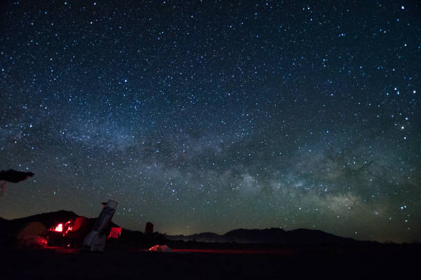 istock Night of Trilobite Wilderness, Amboy 1170629827