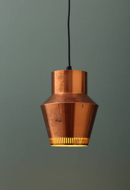 istock Hanging lamp, made of sheet metal 1170630109