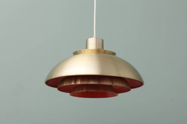 istock Hanging lamp, made of sheet metal 1170630148