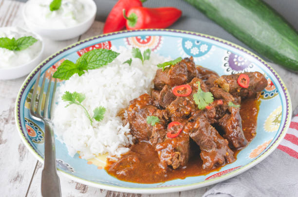 Ragoût de bœuf au curry maison - Photo