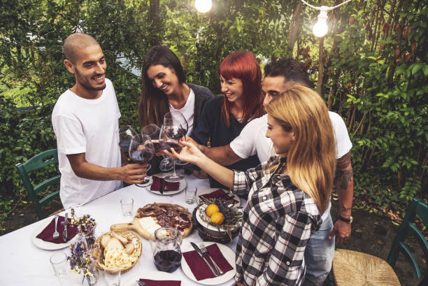 istock Vineyard party at agriturismo in Italy 1170635101