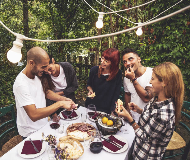 istock Vineyard party at agriturismo in Italy 1170635102