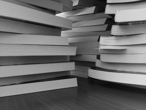 istock stacks of textbooks on the table close-up 1170637980
