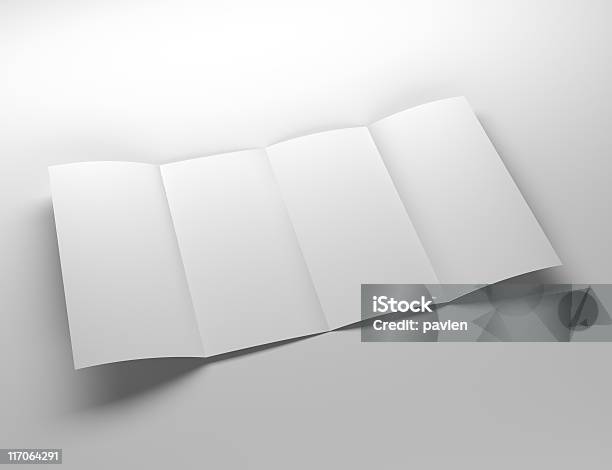 Vierpanelbroschüre Stockfoto und mehr Bilder von Büro - Büro, Design, Dokument