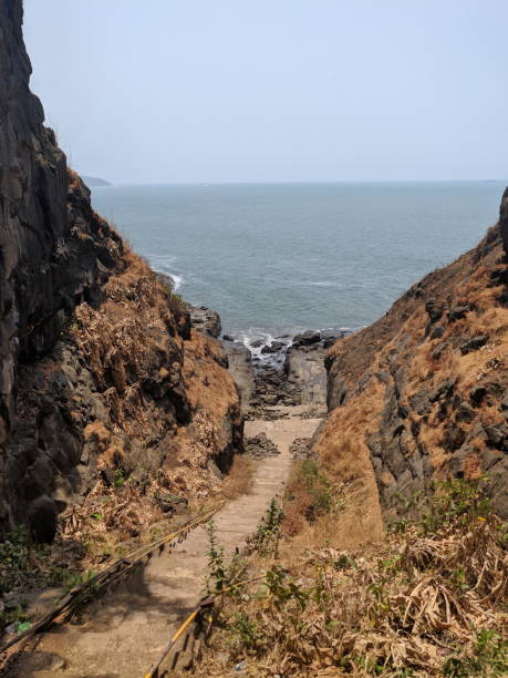 istock Pathway to Harihareshwar beach, Raigad district, Maharashtra, India 1170652540