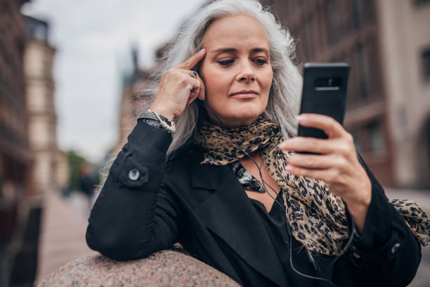 istock Modern mature woman downtown 1170654321