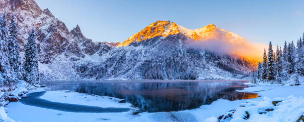 istock Winter Alps. Winter mountain landscape. 1170655417