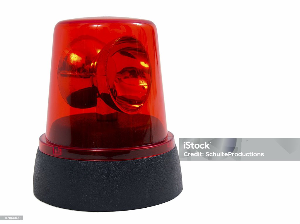 Beacon luz vermelha - Royalty-free Figura para recortar Foto de stock