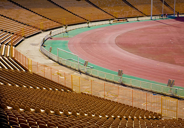 istock Empty seats on football stadium 117066344