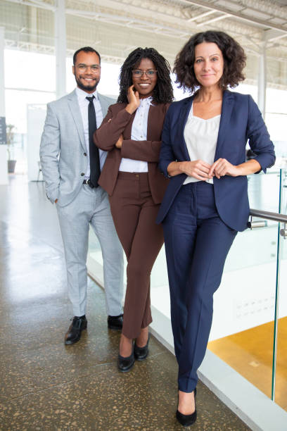 istock Cheerful professional multiethnic business team 1170670940