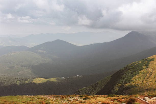istock Picturesque mountains and beautiful sky. Nature 1170672348