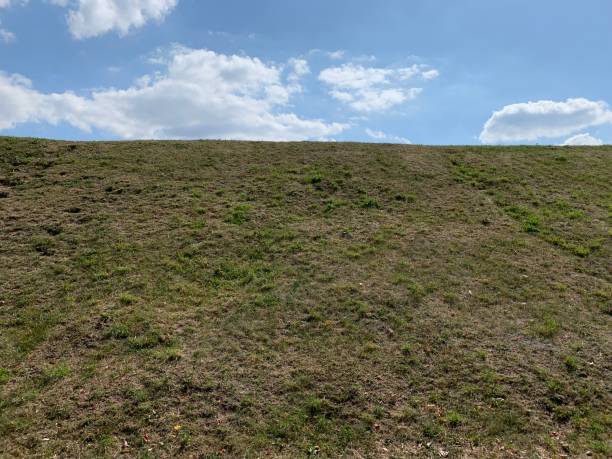 istock Green hill with blue sky above 1170678677