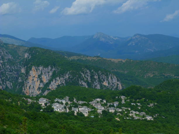 istock Village of Monodendri, Epirus, Greece 1170683165